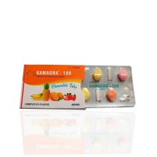 Kamagra Chewable 100 mg Ajanta Pharma